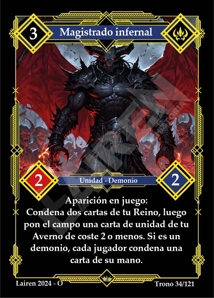 MAGISTRADO INFERNAL