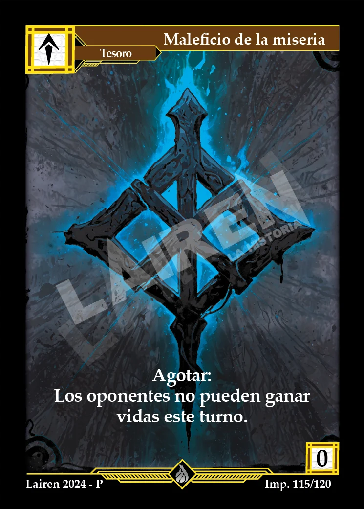 MALEFICIO DE LA MISERIA