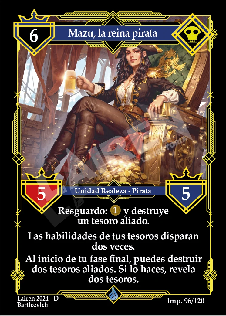 MAZU, LA REINA PIRATA
