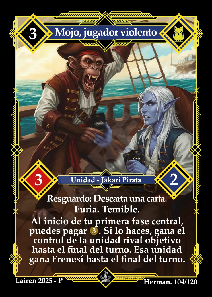 MOJO, JUGADOR VIOLENTO