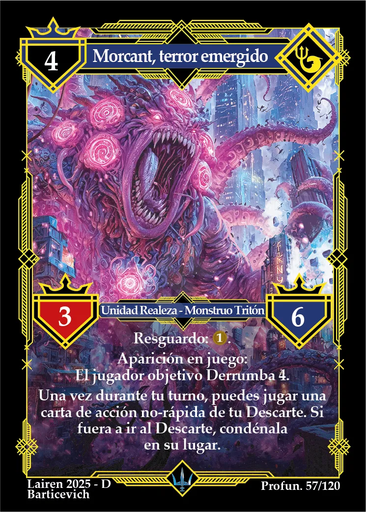 MORCANT, TERROR EMERGIDO