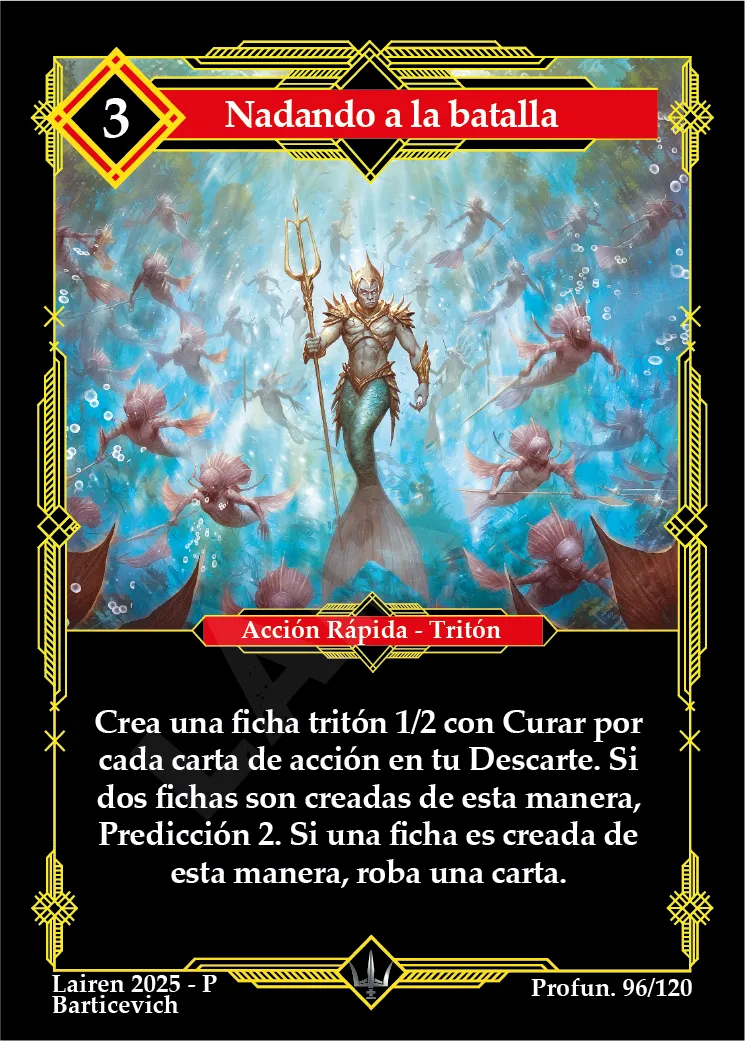 NADANDO A LA BATALLA