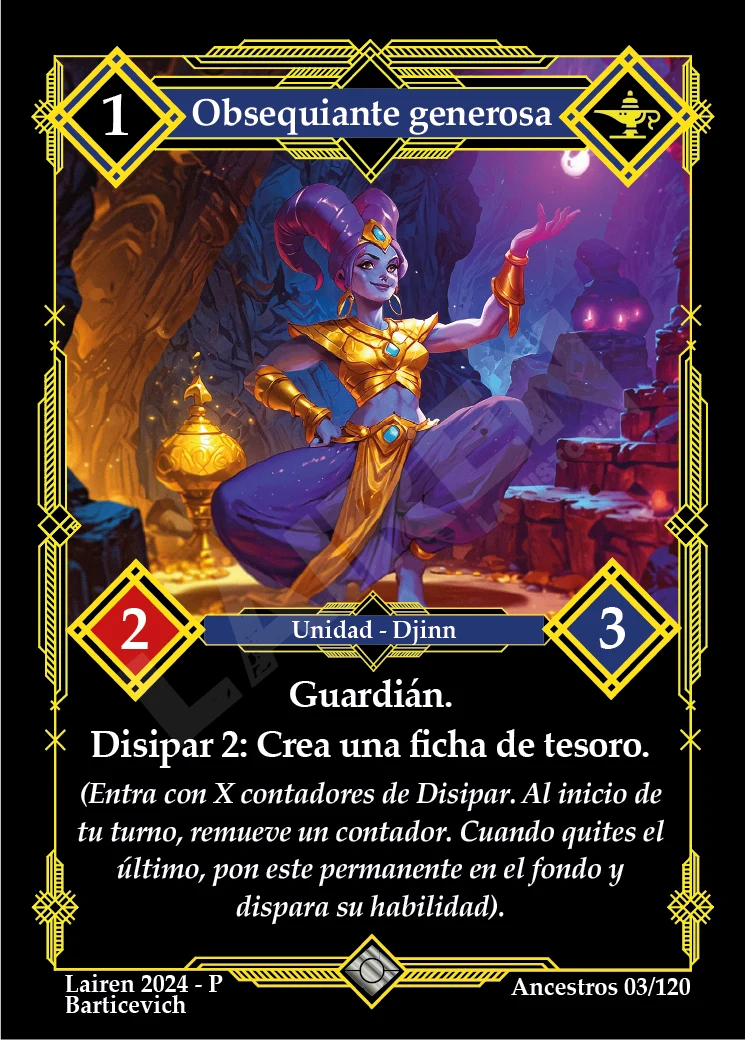 OBSEQUIANTE GENEROSA