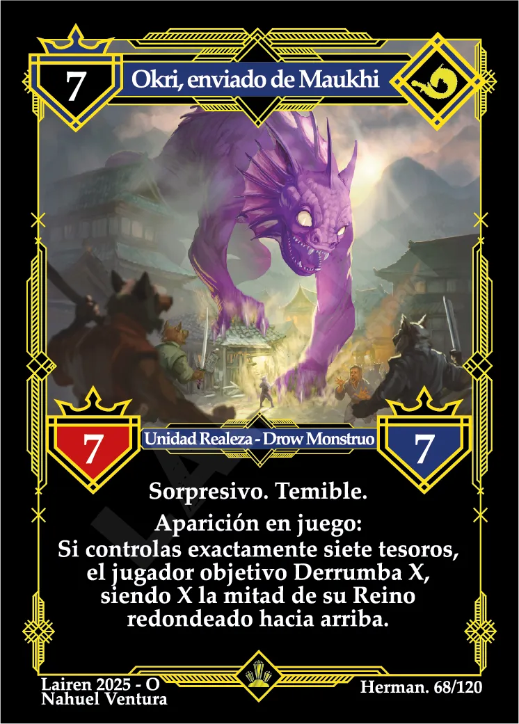 OKRI, ENVIADO DE MAUKHI