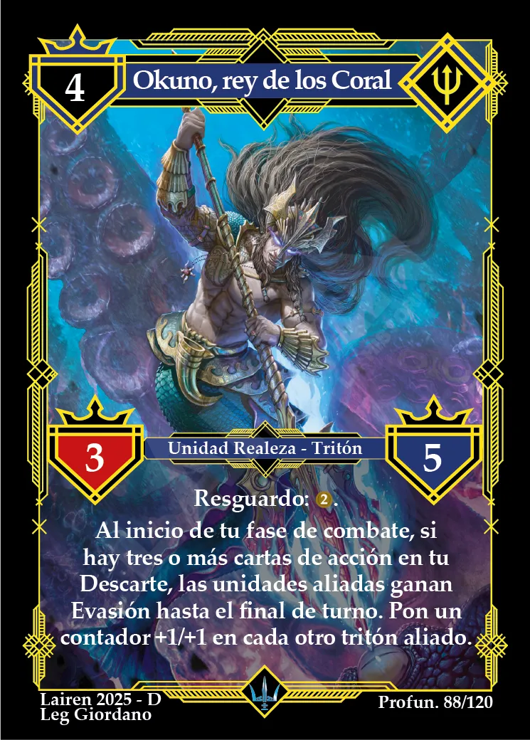 OKUNO, REY DE LOS CORAL