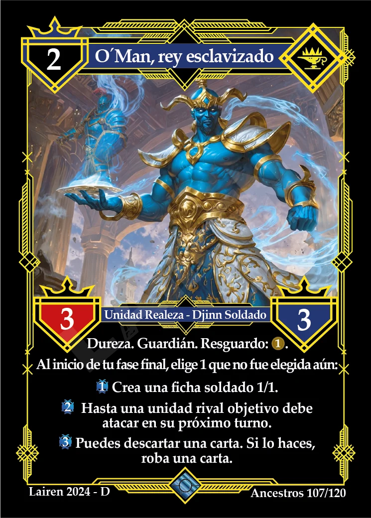 OMAN, REY ESCLAVIZADO