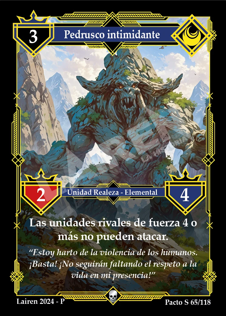 PEDRUSCO INTIMIDANTE