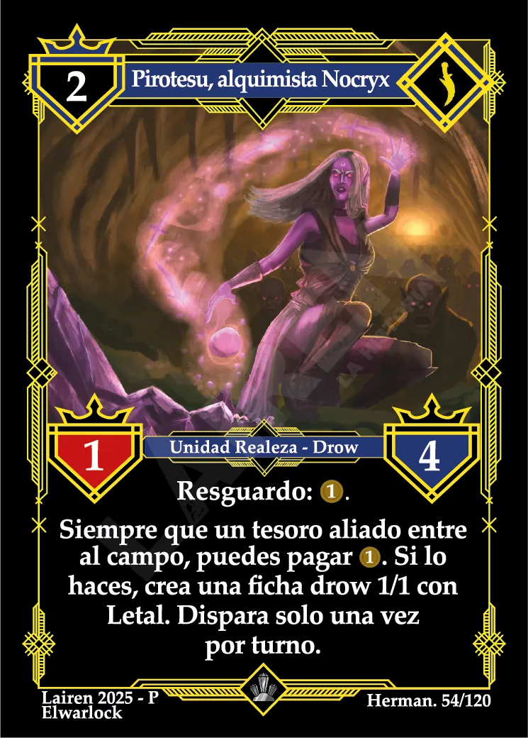 PIROTESU, ALQUIMISTA NOCRYX