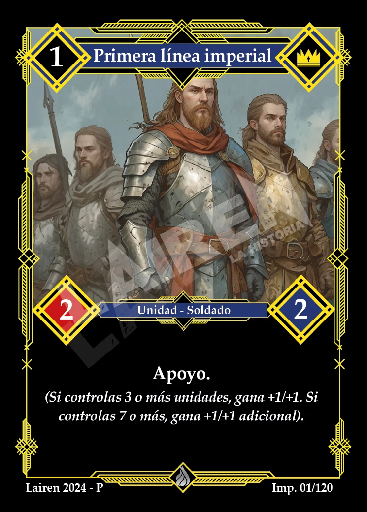 PRIMERA LINEA IMPERIAL