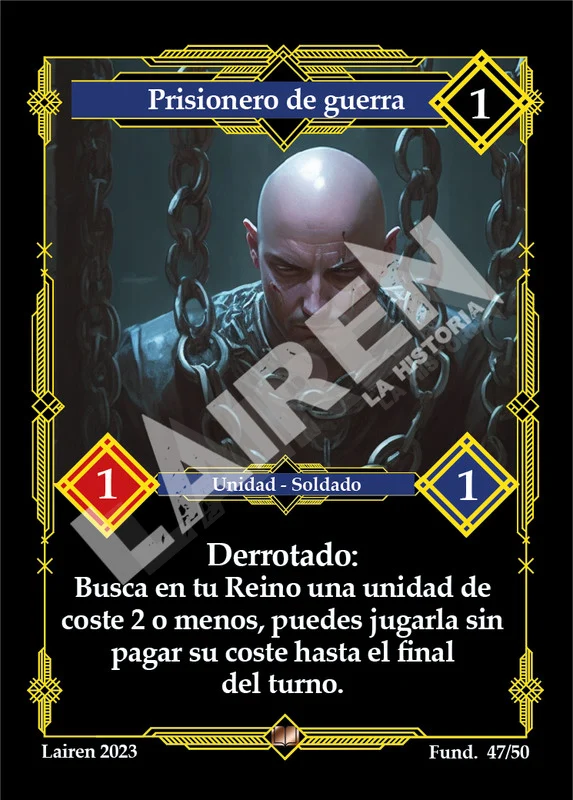 PRISIONERO DE GUERRA