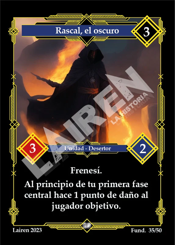 RASCAL, EL OSCURO