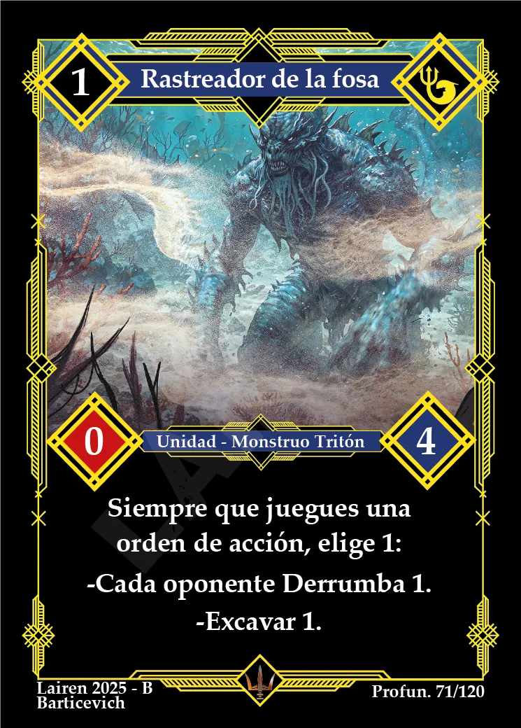 RASTREADOR DE LA FOSA