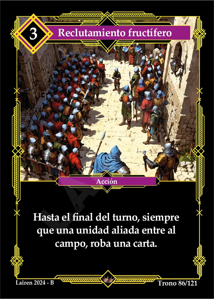 RECLUTAMIENTO FRUCTIFERO