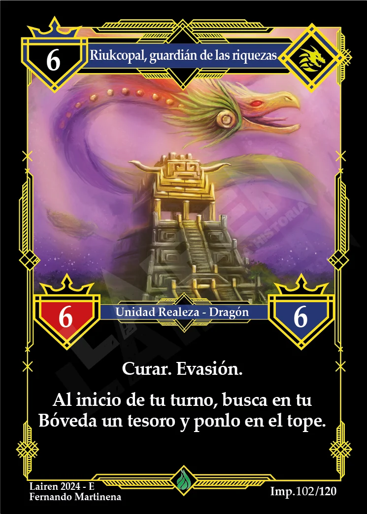 RIUKCOPAL, GUARDIAN DE LAS RIQUEZAS