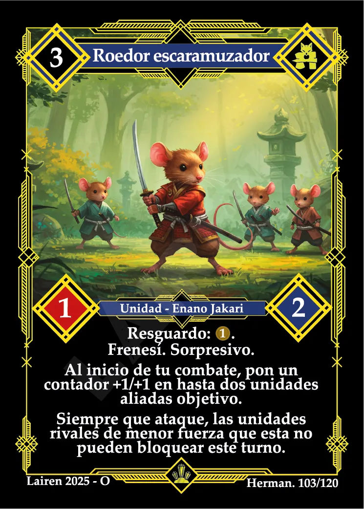 ROEDOR ESCARAMUZADOR