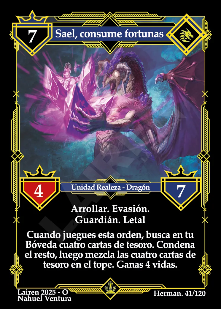 SAEL, CONSUME FORTUNAS