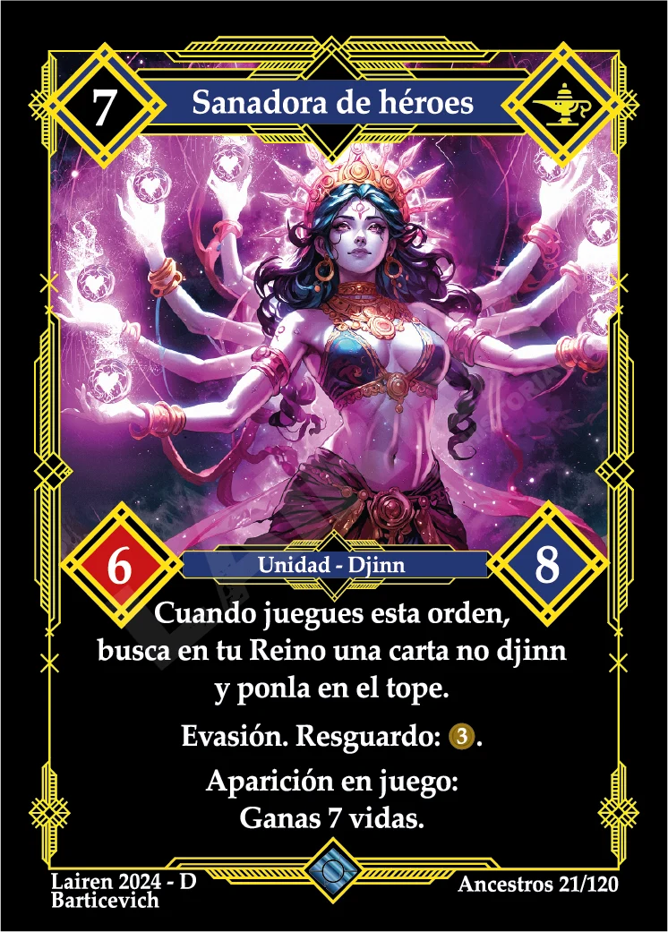 SANADORA DE HEROES