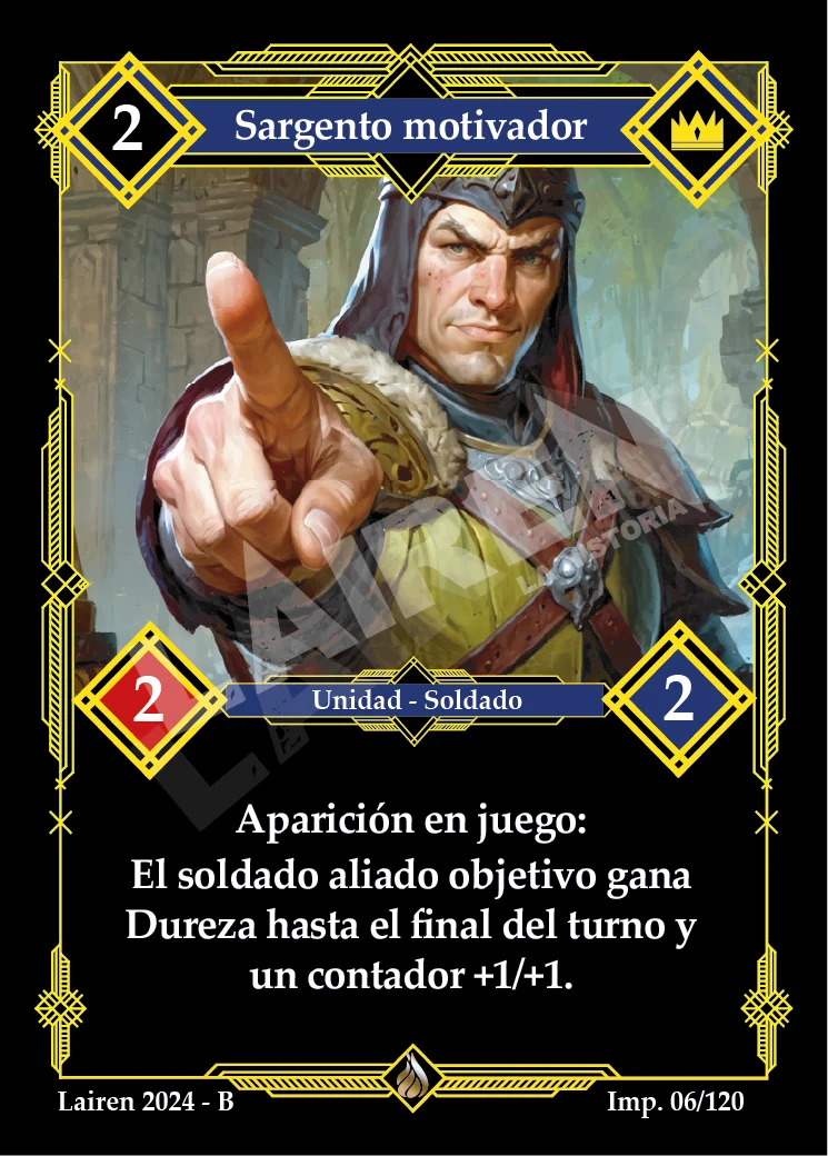 SARGENTO MOTIVADOR