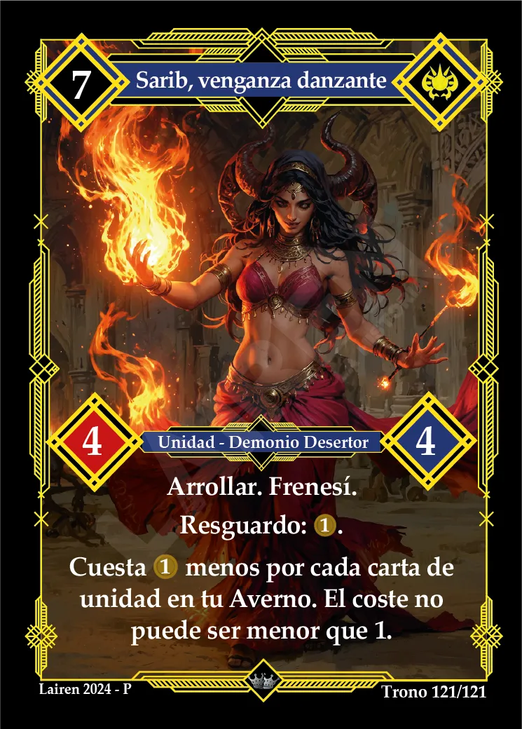 SARIB, VENGANZA DANZANTE