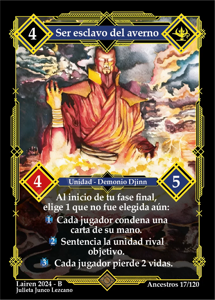 SER ESCLAVO DEL AVERNO