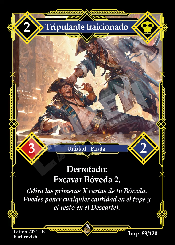 TRIPULANTE TRAICIONADO