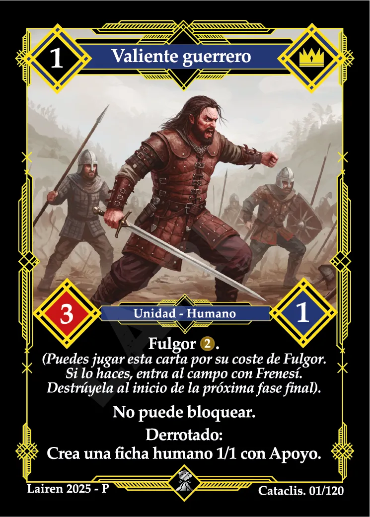VALIENTE GUERRERO