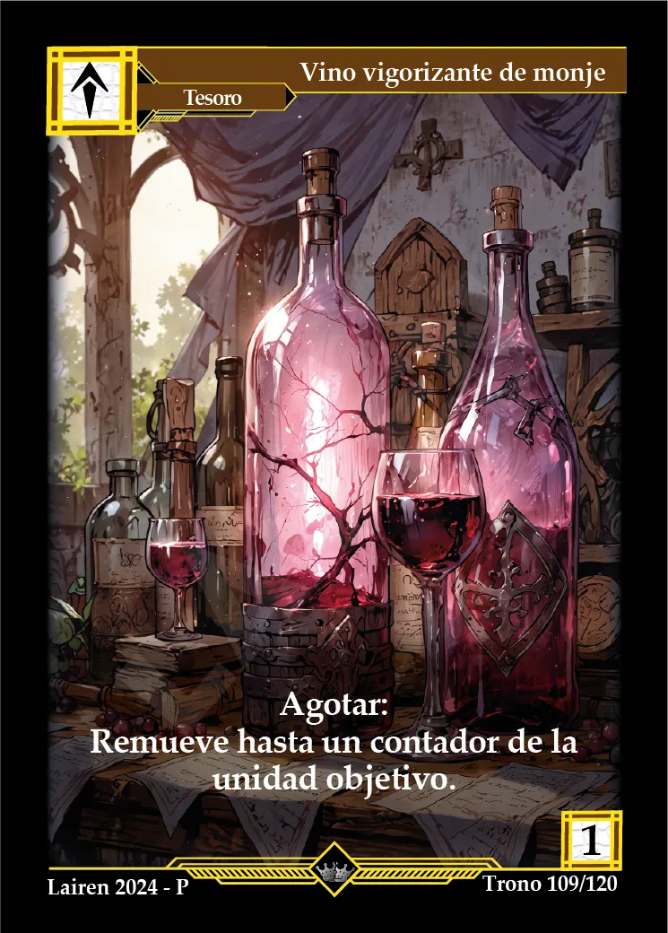 VINO VIGORIZANTE DE MONJE