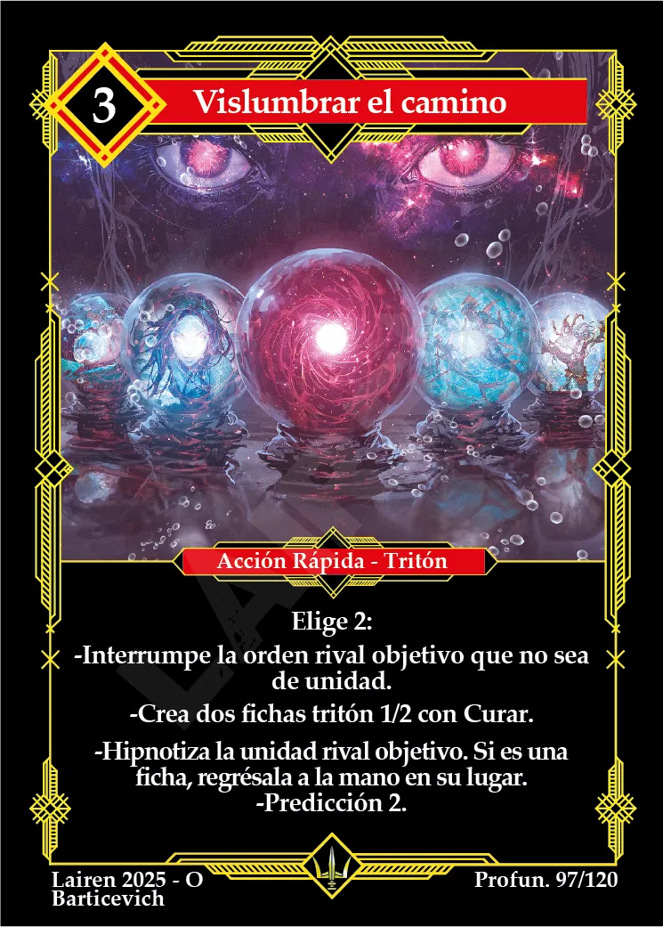 VISLUMBRAR EL CAMINO