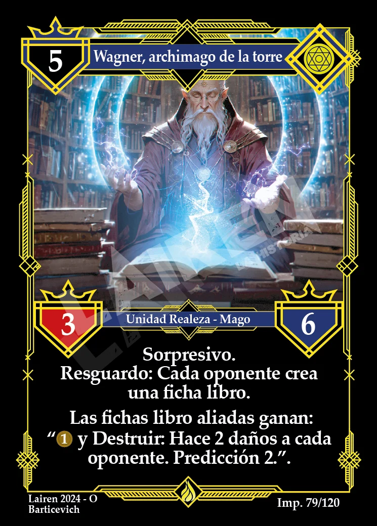 WAGNER, ARCHIMAGO DE LA TORRE