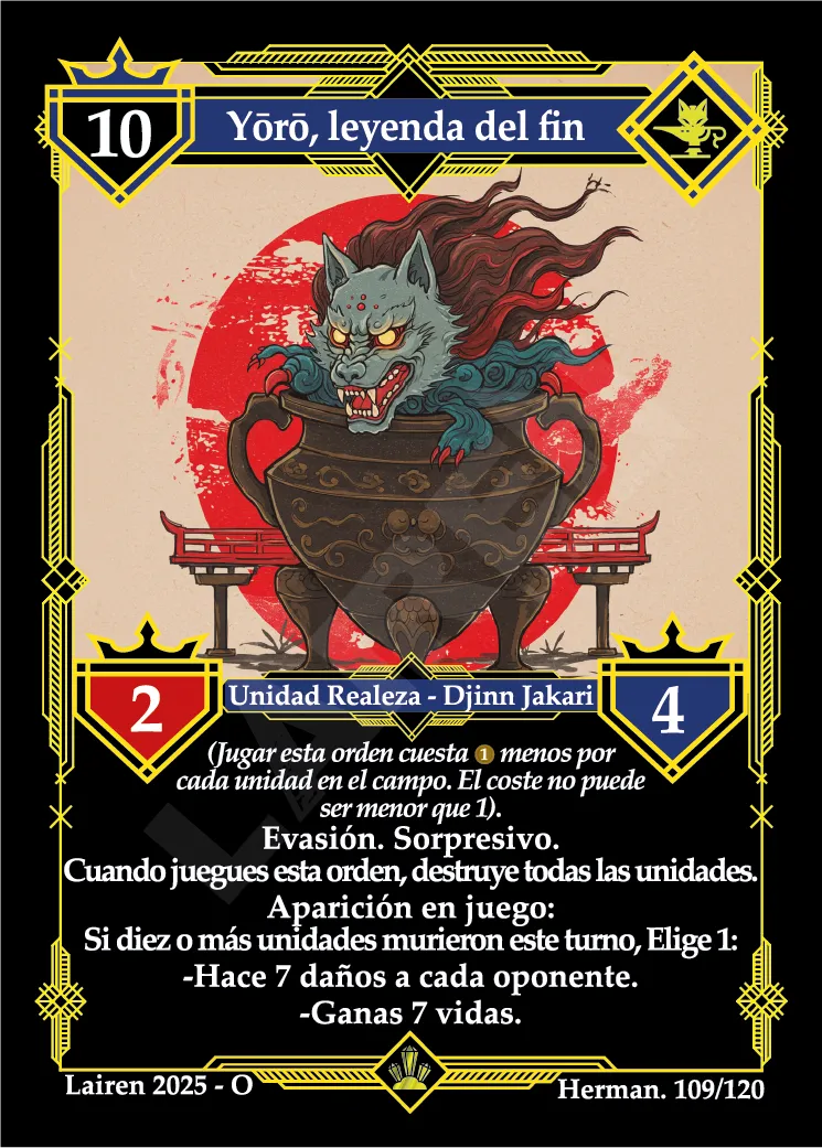 YORO, LEYENDA DEL FIN